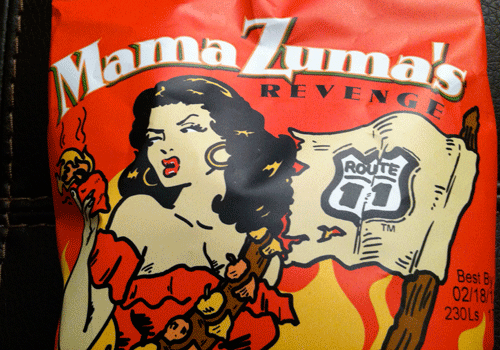 User Suggested: Mama Zumaâs Revenge Route 11 Habanero Potato Chips | Junk Food Guy: Your Daily 