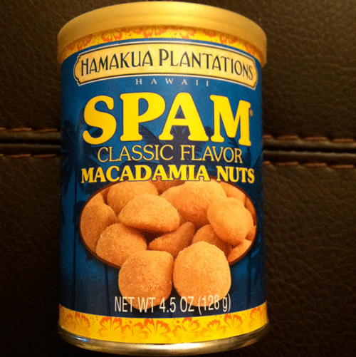 Spam Classic Flavor Macadamia Nuts & Awkward Mondays: Secrets as Revealed  by DVR