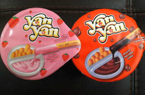 Asian Junk Food Alert! Meiji Strawberry & Chocolate Yan Yan & Why Are  Sandals For Men Bad?