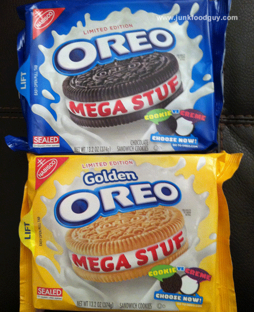 Review: Limited Edition MEGA STUFF Oreos  How So So So Wrong I Was About  the Lakers | Junk Food Guy: Your Daily Snack of Junk Food, Pop Culture,   Awkwardness