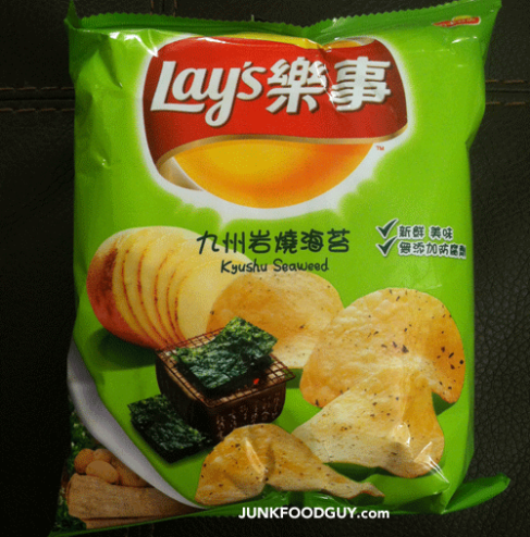 Lay's Kyushu Seaweed Potato Chips