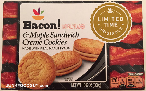 Bacon! & Maple Sandwich Creme Cookies: The Money Shot