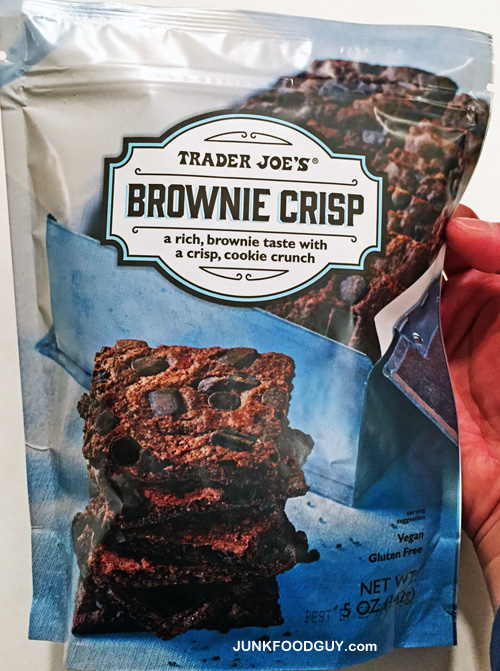 Trader Joe's Brownie Crisp: The Money Shot