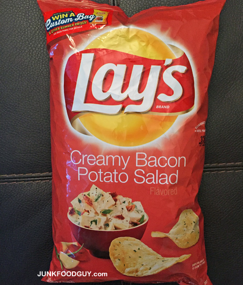 Lay's Creamy Bacon Potato Salad Potato Chips: The Money Shot