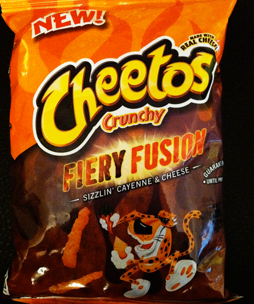 Cheetos Fiery Fusion Sizzlin’ Cayenne & Cheese & Sunday Funday ...